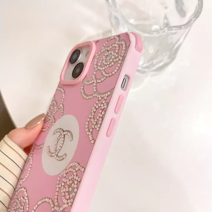 シャネル風 スマホケース iphone14プロ 