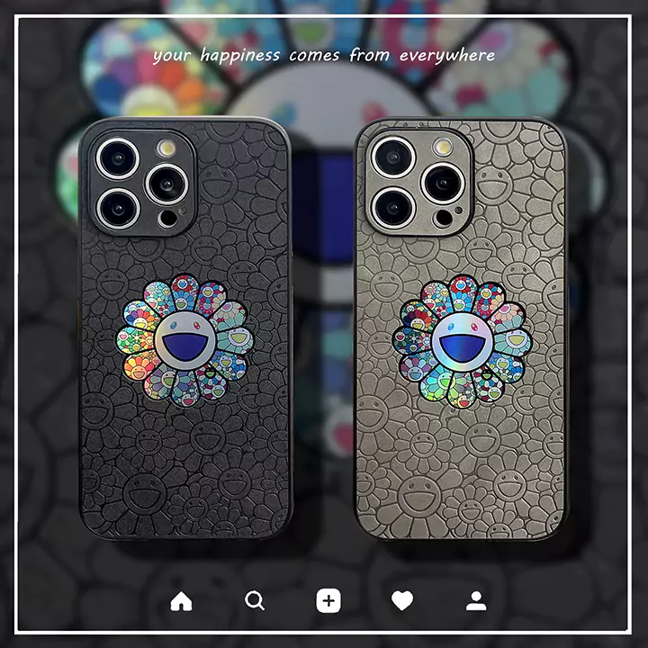 iphone14 ケース カイカイキキ murakami sunflower 