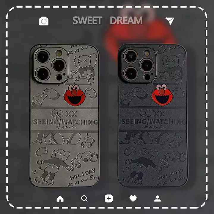 アイホン15 pro カバー kaws カウズ 