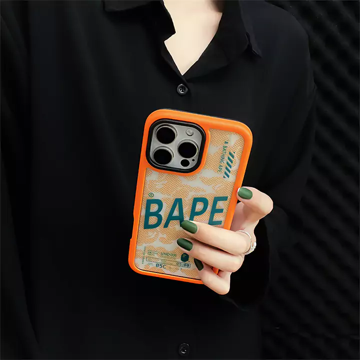 bape風 ケース iphone 16プロ 