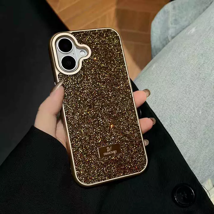 swarovski スワロフスキー iphone 16plus 携帯ケース 