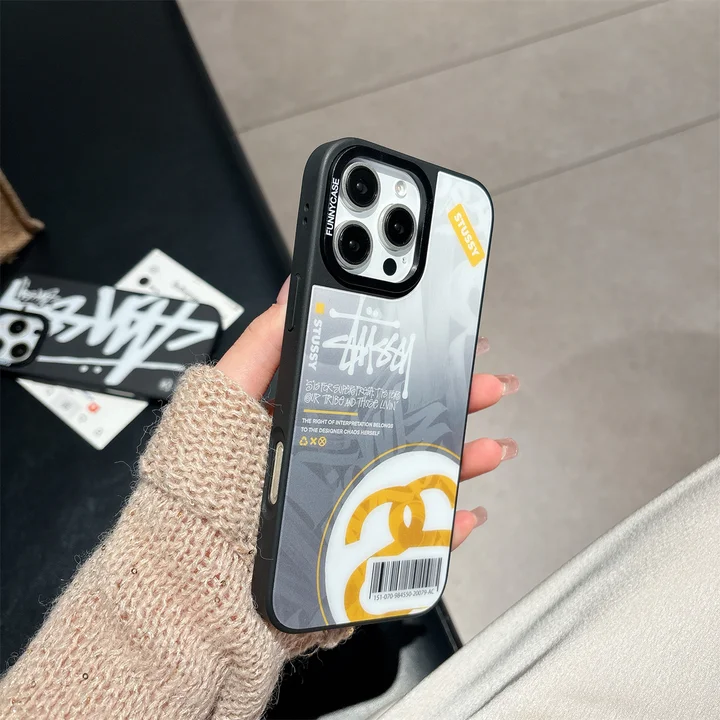 stussy スマホケース アイフォーン 16 