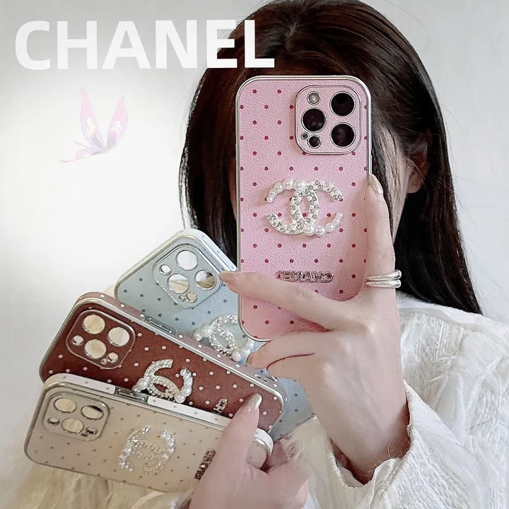 アイホン16プラス chanel風 カバー 