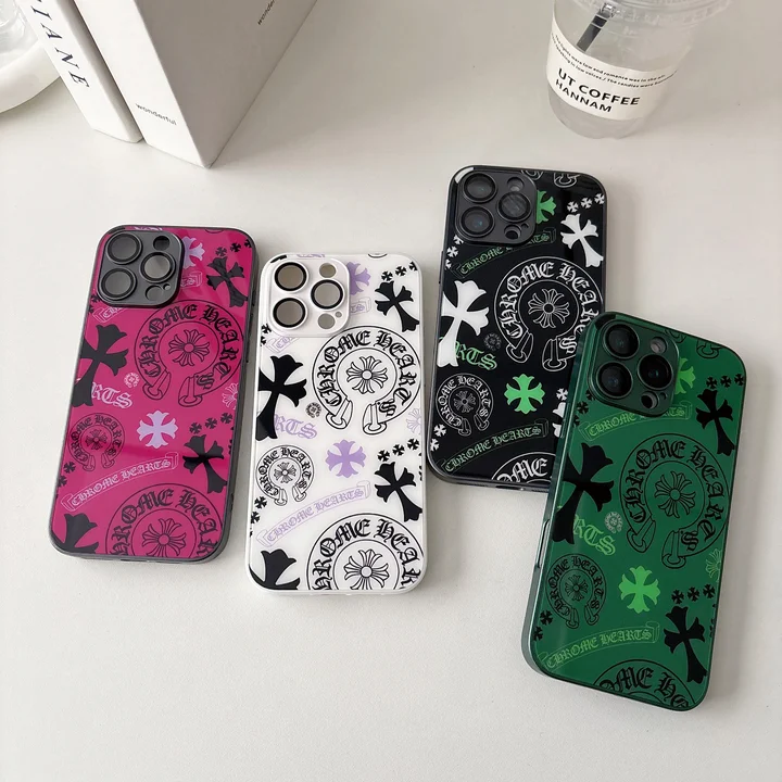 アイフォン 16pro max chrome hearts スマホケース 