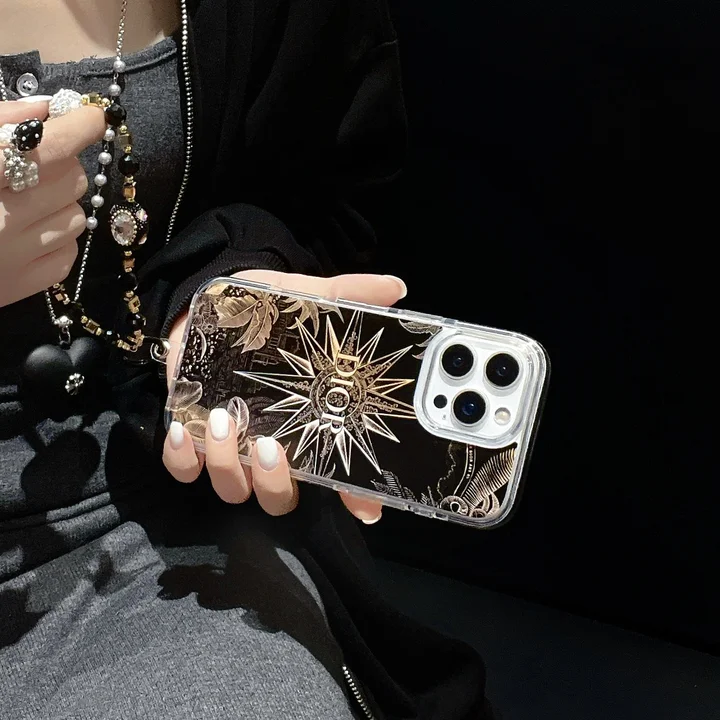 dior風 ケース アイホン 16plus 