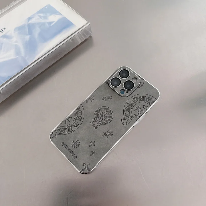 chrome hearts風 スマホケース アイフォン16プロ 
