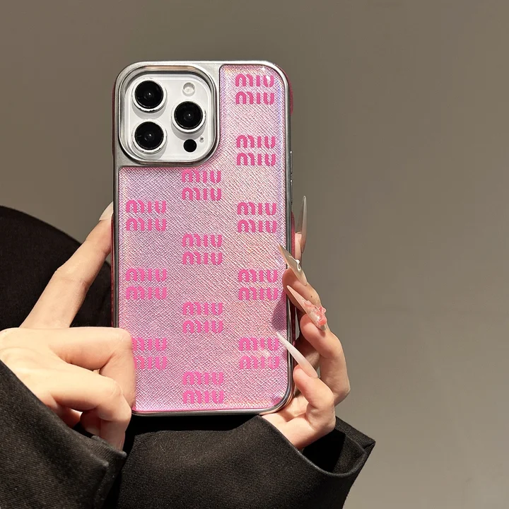 アイフォン15 スマホケース miumiu ミュウミュウ 