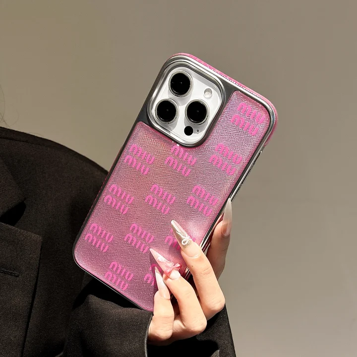 ブランド カバー iphone16plus miumiu風 