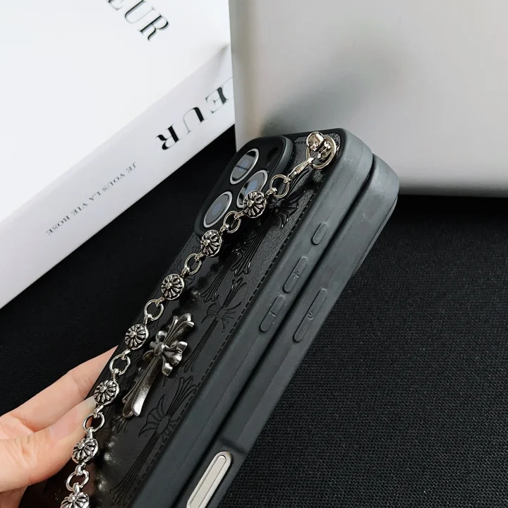 ブランド クロームハーツ アイフォン15 plus スマホケース 