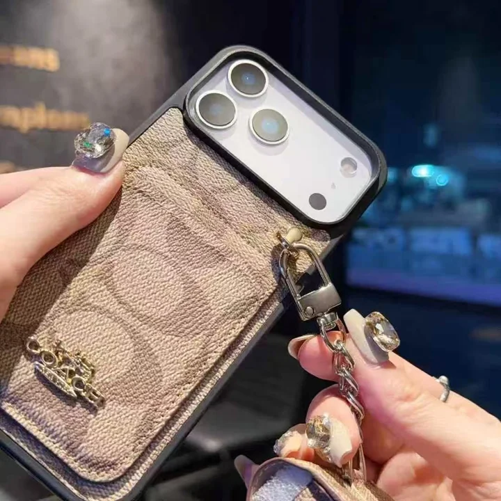 ブランド coach風 iphone 16pro max ケース 