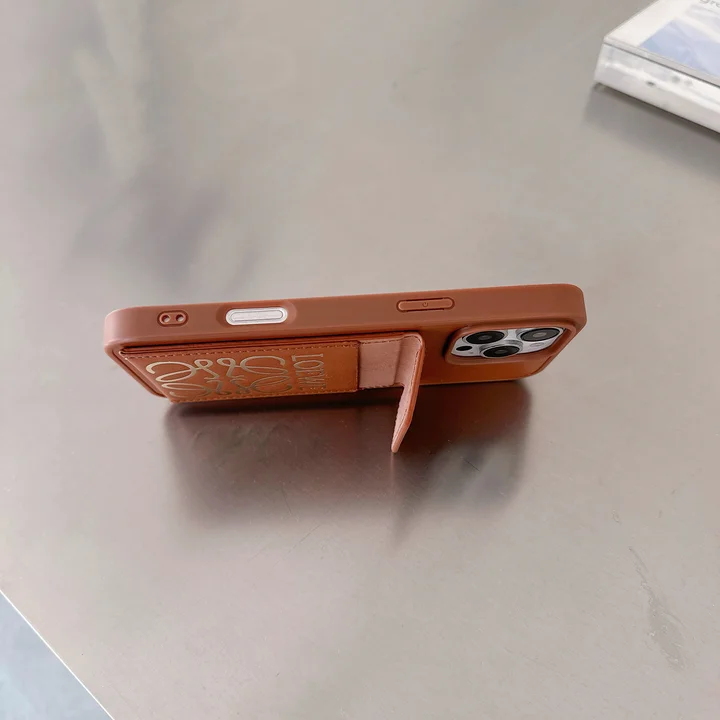 ブランド スマホケース アイフォン16 ロエベ風 