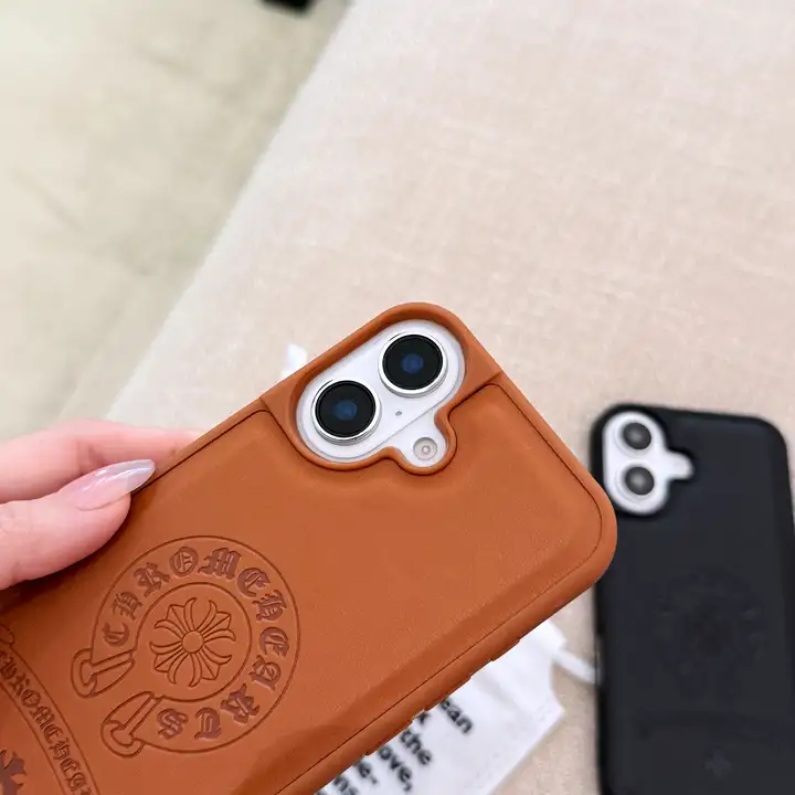 chrome hearts風 iphone17plus ケース 