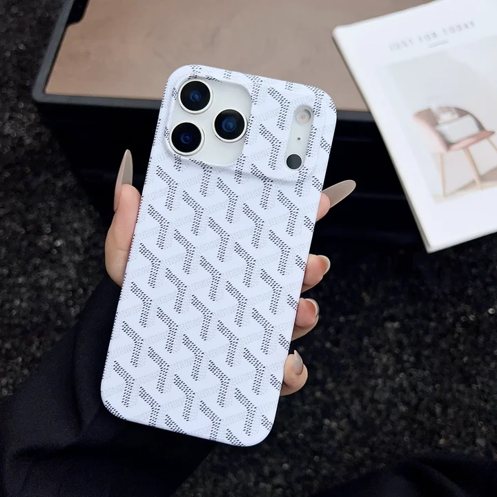 goyard風 ケース アイホン17 