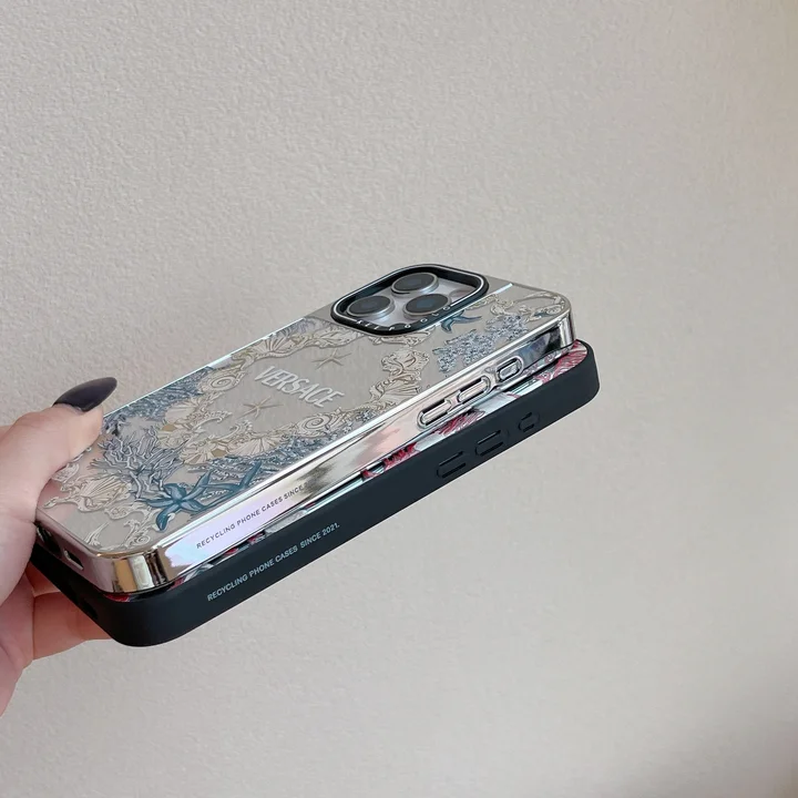 ハイブランド スマホケース iphone14プロmax versace 