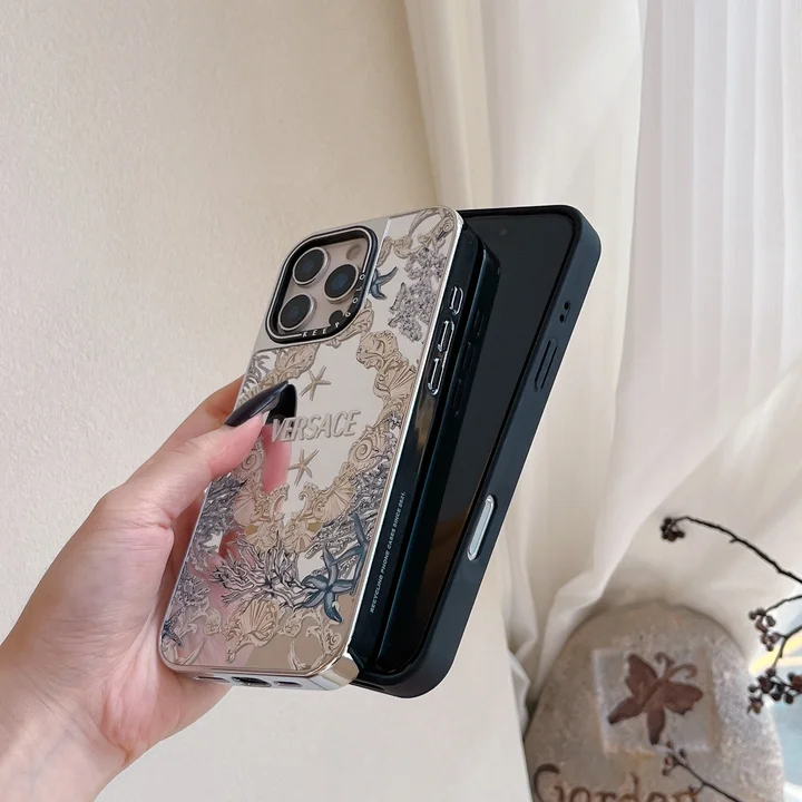 ブランド ヴェルサーチ風 アイフォン 15 pro max カバー 