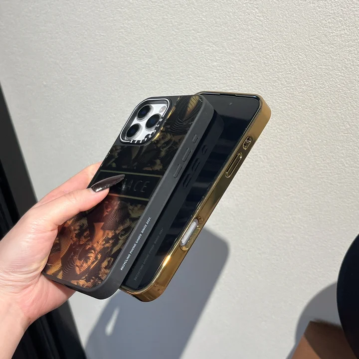 ハイブランド ヴェルサーチ風 iphone17プロmax ケース 