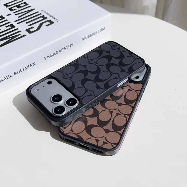 コーチ風 スマホケース iphone17 