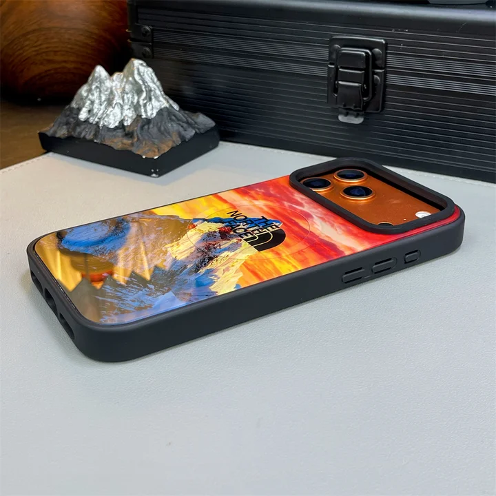 ブランド ザ・ノース・フェイス風 iphone16 Pro ケース 