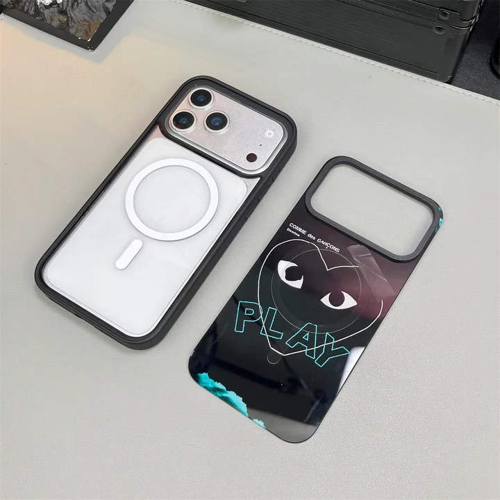 アイフォン 14プロ コムデギャルソン スマホケース