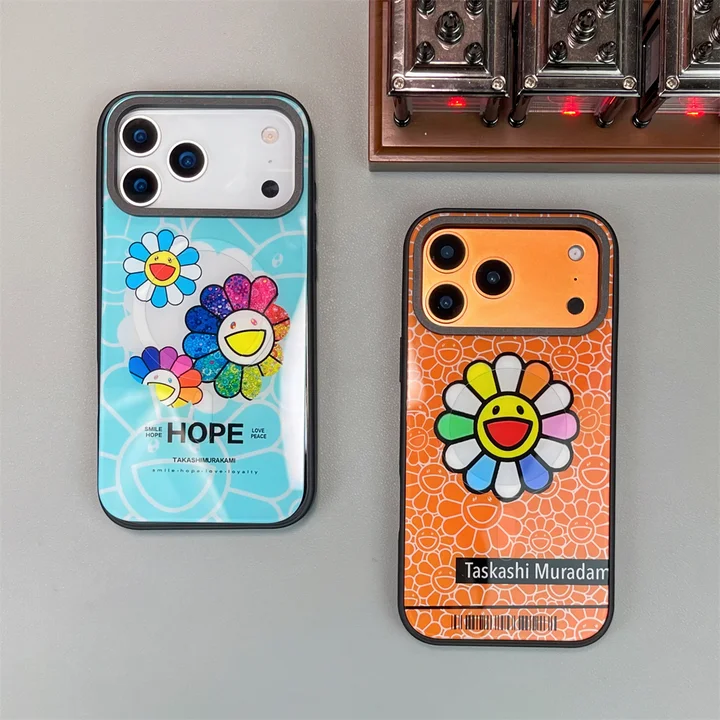 ハイブランド カバー iphone17 カイカイキキ murakami sunflower