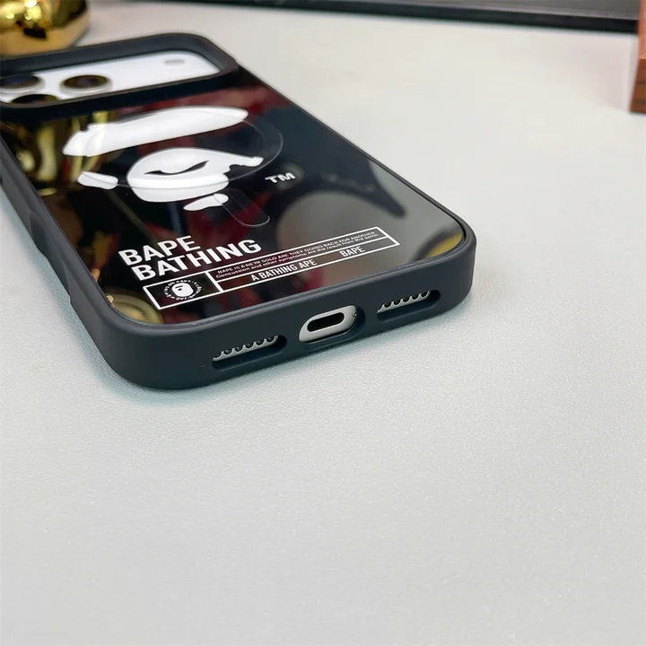 ブランド ア・ベイシング・エイプ bape iphone15 plus 携帯ケース