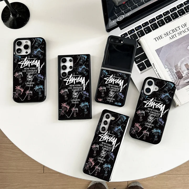 アイフォーン17 ケース ステューシー風 