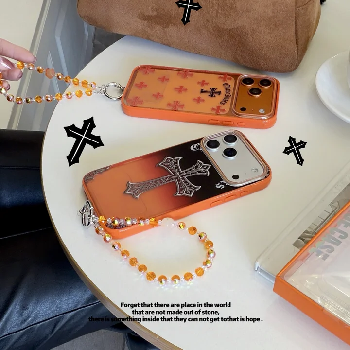 アイフォン16 Pro スマホケース chrome hearts クロームハーツ 