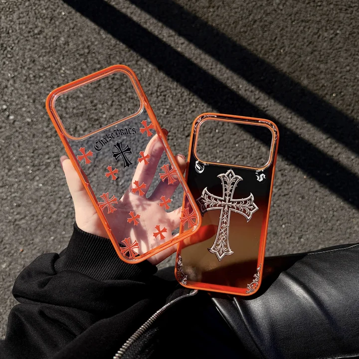 chrome hearts風 携帯ケース iphone17プラス 