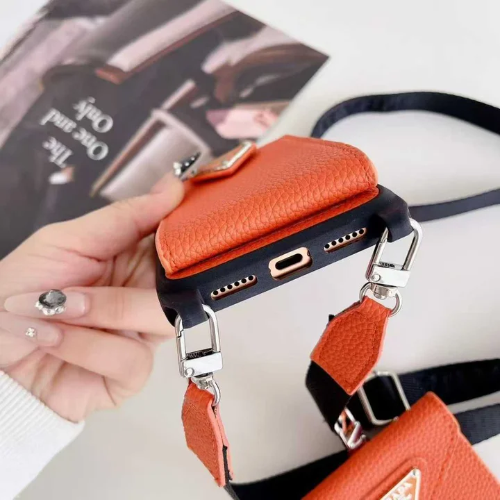 iphone17プラス プラダ風 スマホケース 