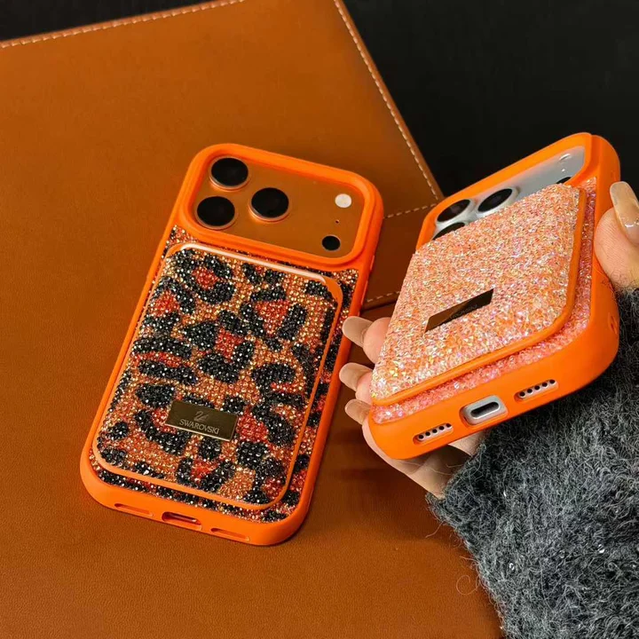 iphone14promax swarovski風 カバー 