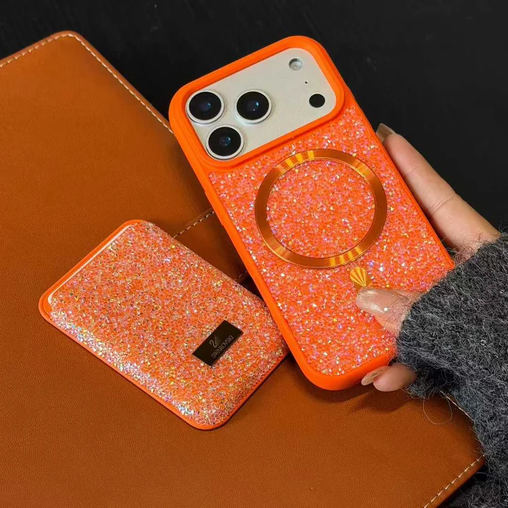 swarovski iphone15 スマホケース 