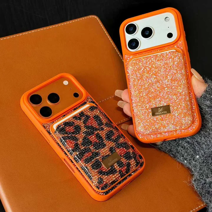 アイフォーン17プラス スマホケース スワロフスキー 