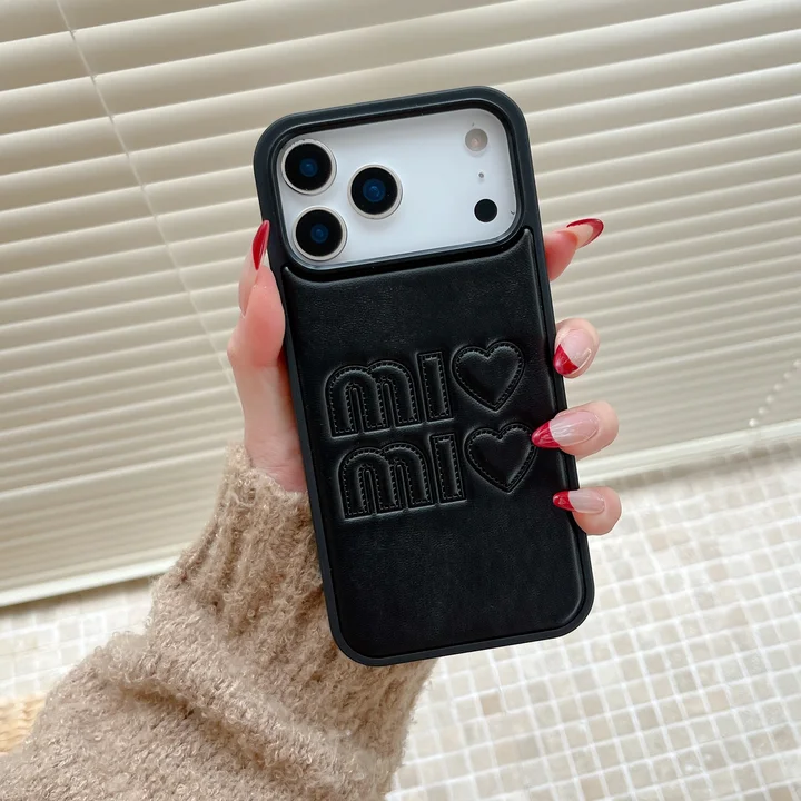 miumiu風 カバー iphone17 