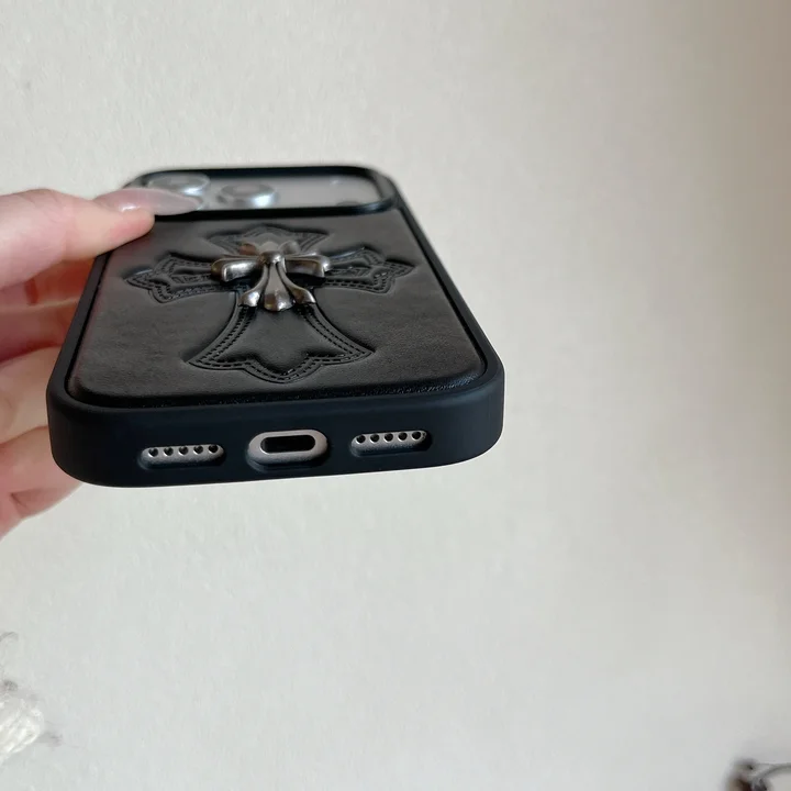 ブランド スマホケース アイホン15 pro max クロームハーツ 