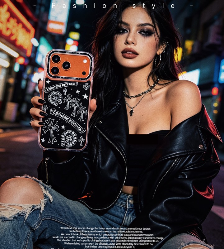 chrome hearts アイフォン 14プロ スマホケース