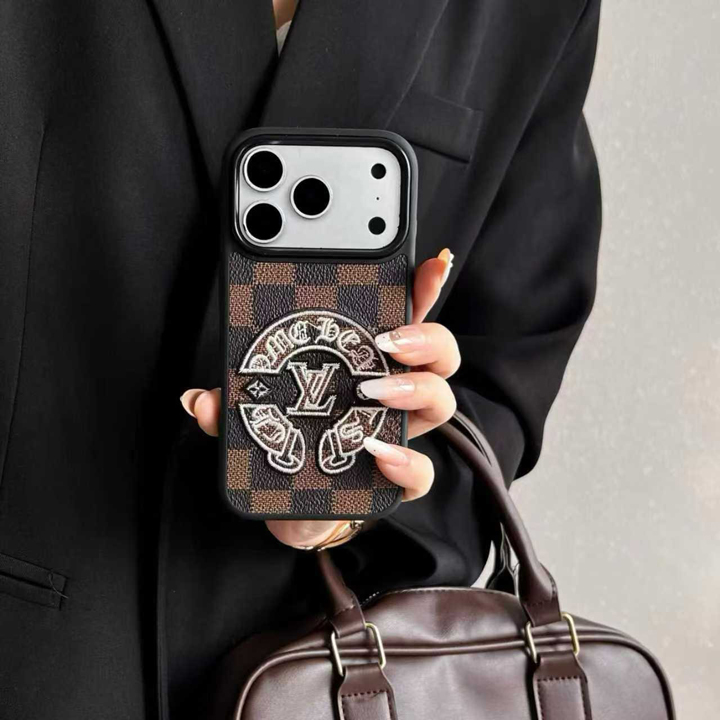 アイフォーン17pro ケース クロームハーツ風 