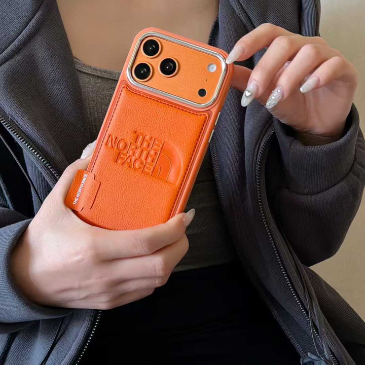 ブランド ケース iphone 14プロ ザ・ノース・フェイス風 