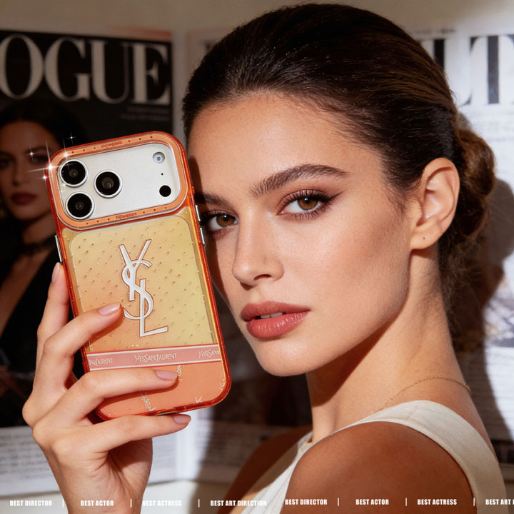 ysl イヴサンローラン 携帯ケース アイフォン16 Pro 