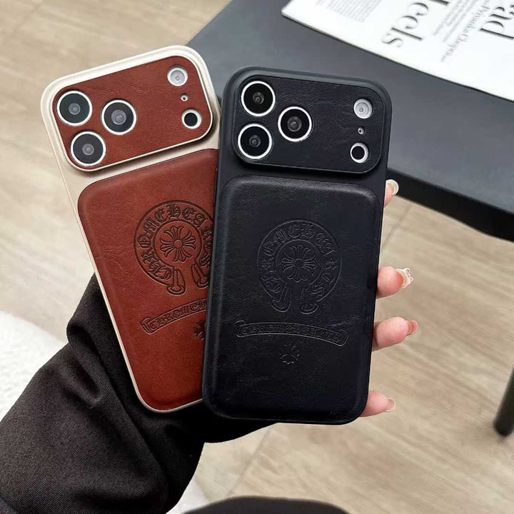 クロームハーツ風 スマホケース アイフォーン17プロ 