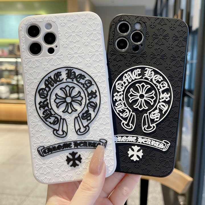 iphone17 携帯ケース chrome hearts風 