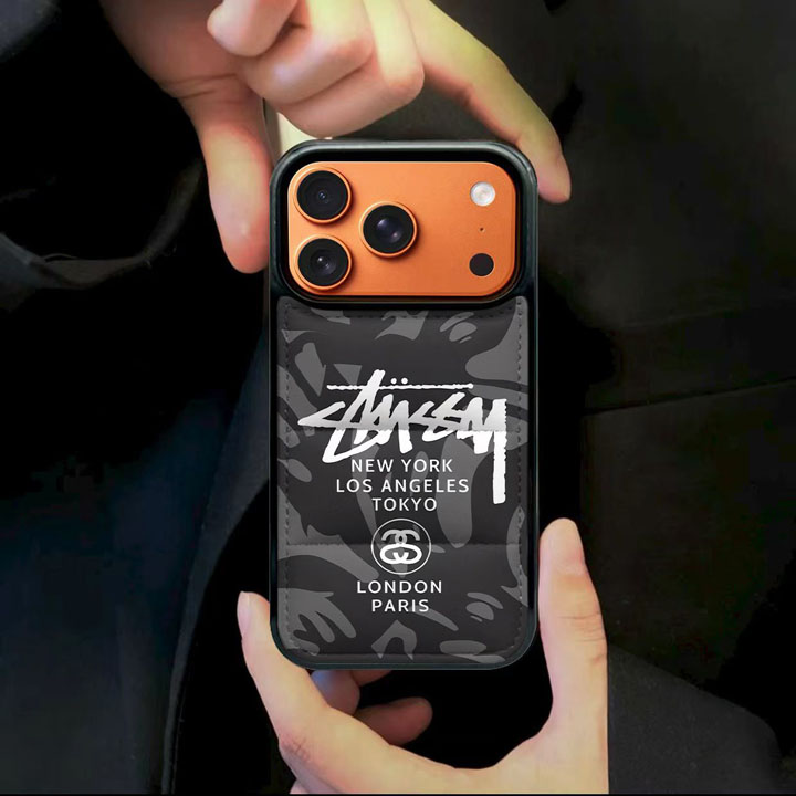ブランド カバー iphone17e ステューシー風 