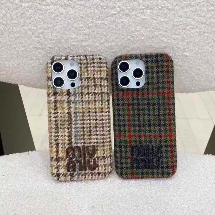 ブランド ケース iphone17プラス miumiu ミュウミュウ