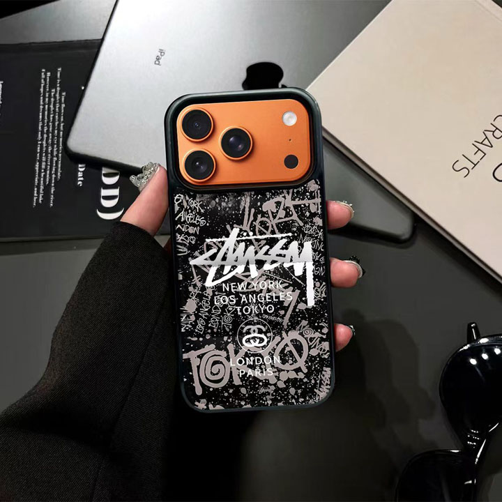 ブランド スマホケース アイホン17 stussy ステューシー 