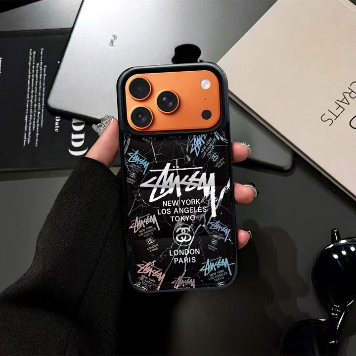ブランド ステューシー風 アイフォン17プロ スマホケース 