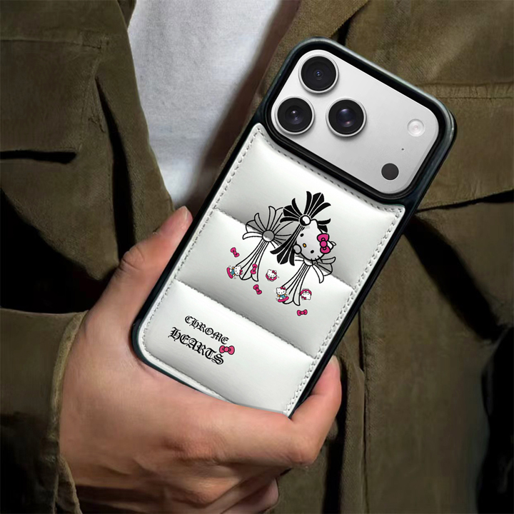 chrome hearts アイフォンiphone18プロmax カバー